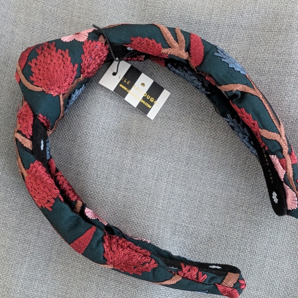 NWT Lele Sadoughi headband